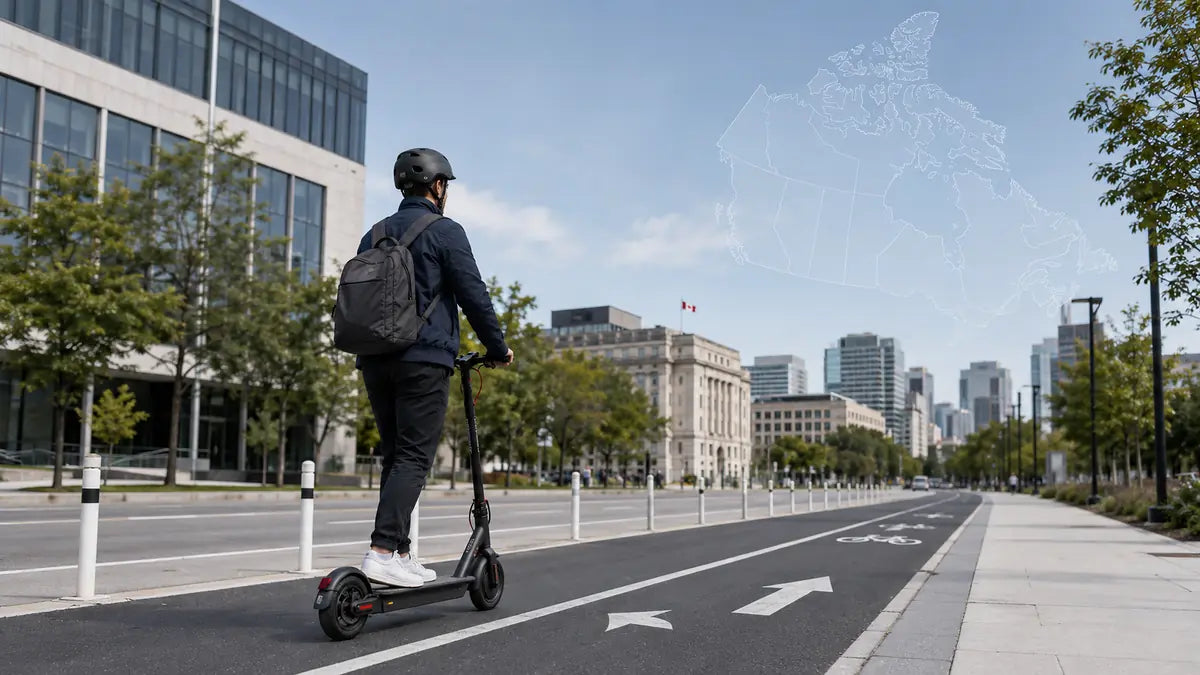 Electric scooter laws in Canada