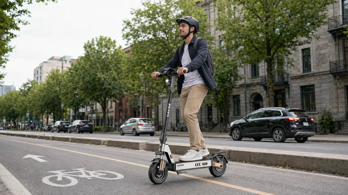 Electric scooter laws in Quebec for Montreal riders