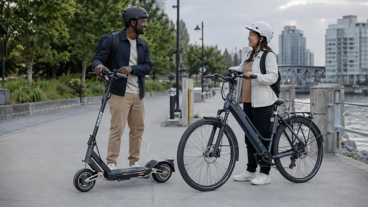 Electric scooter vs electric bike